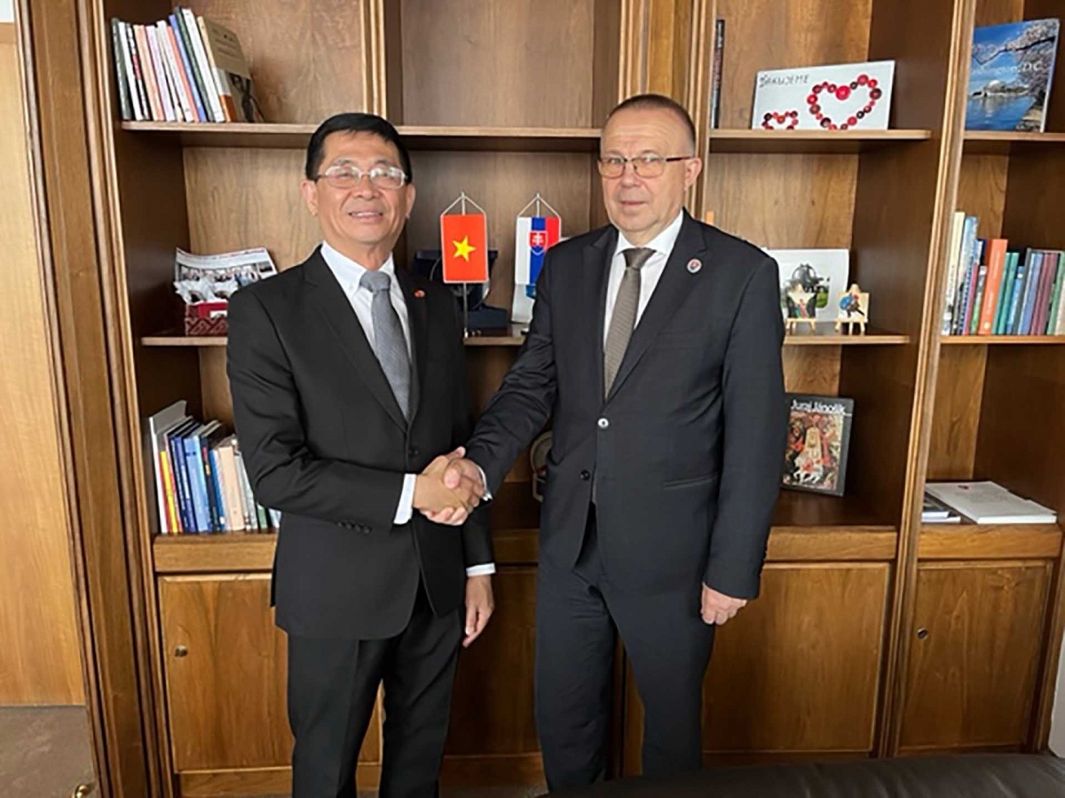 Promoting cooperative relations between Vietnam and Slovakia